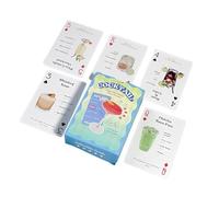 Nudorpn Cocktail Giochi di carte a tema | Colorati divertenti e originali giochi da tavolo - per feste per adulti - per feste feste notturne compagni di classe compleanno riunioni di famiglia riunioni