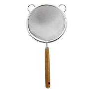 Nudorpn Colino Per - Setaccio In Acciaio - Setaccio Da Cucina Fine Con Due Maniglie Per Farina Latte Di Soia Riso Patatine Fritte Ristorante Domestico