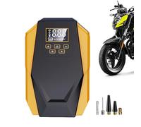 Nudorpn Compressore pneumatico, con display digitale e spegnimento automatico, gonfiatore elettrico, per diversi veicoli come rimorchi camion, berlina, bicicletta