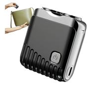 Nudorpn Elettrici Ricaricabili per Uomini | Tagliabarba Compatto Per Viso,Rotanti Ricaricabili Via USB,Per Stanza Da Bagno Camera Da All Aperto Viaggio Di Lavoro Papà Fidanzato Nonno Collega Maschio