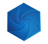 Nudorpn Fidget Spiral Spinner - Giocattolo Antistress 3D Divertente - 3D Illusione con Design Esagonale,Giocattolo Divertente per Adulti per Ridurre lo Stress