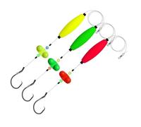 Nudorpn Montaggio a galleggiante per la cattura del pesce gatto | Sonaglio galleggiante pesce gatto | Accessori da versatili portatili ideali come idea regalo per amico padre nonno, 5/0, vedi