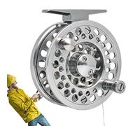 Nudorpn Mulinello per canne da mosca in alluminio | Mulinello da d'acqua - Attrezzature da, rotolo in lega di alluminio per la nel lago d'acqua, laghetto da ruscello