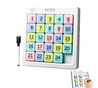 Nudorpn Number Slide Puzzle - Giocattolo educativo precoce - 6 x 6 puzzle magnetico scorrevole con numeri per allenamento logico, allenamento del cervello, asilo, scuola materna e lezioni