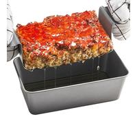 Nudorpn per pane per cuocere il pane - stampo da cucina antiaderente con manici - Stampo per pane fatto in casa dal forno, per casa, cucina in interni, famiglia, principianti e