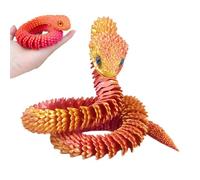 Nudorpn Personaggi di animali stampati 3D - Animale a maglia mobile con giunti flessibili, 76 cm, realistica stampa 3D, decorazione per il compleanno, cestino di Pasqua, decorazione per la casa, da