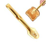 Nudorpn Pinze da cucina in acciaio inox per cucinare | Pinzette in acciaio inox | Pinza per barbecue - per servire grigliate arrostire pasta insalata torta barbecue buffet pane cucina ristorante