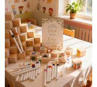 Nudorpn Set di Pannelli per Giochi di Baby Shower | Giocattolo con 24 pennarelli Inclusi | Decorare attività Baby Shower | per Tavolo e Salone rivelazione del Sesso e Primo Compleanno 100