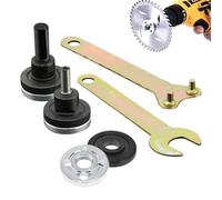 Nudorpn Smerigliatrice angolare Adattatore per trapano - Con chiave inglese e blocco di sicurezza | trapano adattatore di rettifica - Per il taglio lucidatura metallo calcestruzzo rettifica angoli