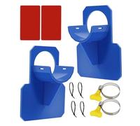 Nudorpn Supporto per tubi da piscina | Supporto per tubo per piscina fuori terra - Accessorio per tubo con morsetto regolabile per giardino esterno, terrazza posteriore cortile