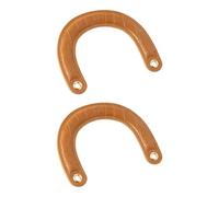 NUEAYMS 2 tracolla curva per borsa in PU presa comoda e facile installazione per donne alla e appassionati sostituzione della maniglia della borsa