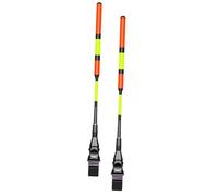 NUEAYMS 2Pcs Luminously LED Float Sostituzione Sensibile Luminoso Luminoso Top Mount Boe Pesca Notte Strumento Boe Strumento Boe Strumento