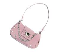 NUEAYMS Borsa a tracolla da donna, alla moda, con catena, in pelle sintetica, per lo shopping, per la vita di tutti i giorni. Borsa a tracolla da donna, graziosa borsa a tracolla sotto le braccia