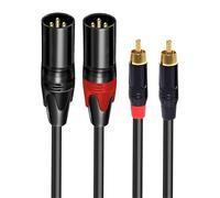 NUEAYMS Cavo bilanciato-stereofonico 1m Isolamento in PVC, 2Kannong Gong