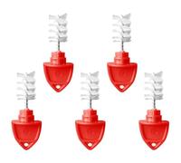 NUEAYMS Coperture e spazzole per tappi di rubinetto della birra, confezione da 5, soluzione pratica per la manutenzione dei fusti e la pulizia della birra