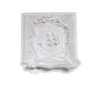 NUEAYMS Decori da Parete Stampo Arte Barche A Vela Stampi in Silicone per L'artigianato Resina Epossidica Tavolo Armadietto Decorazioni La Casa Decori Resina