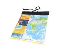 NUEAYMS Finestra Protettiva per Documenti Esterni con Mappa per Custodia Impermeabile per mappe da Campeggio