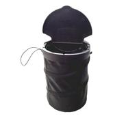 NUEAYMS Pattumiera per Auto Pieghevole Multiuso con Coperchio a Prova fuoriuscite, Robusto Design oscillante per riporre Oggetti nella Cabina del Veicolo per aggiornamenti Viaggio Pattumiera per