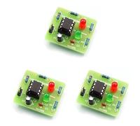 NUEAYMS Precise Engineered 5.08mm Pitches Terminal Block NE555 Flashing Light Reliability Electronics Connectors for Training Project Terminal Block