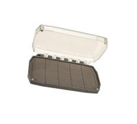 NUEAYMS Scatola per la pesca a mosca Scatola per trasporto volante impermeabile che afferra facilmente coperchio trasparente Custodia per esche un lato Custodia per esche dimensioni multiple