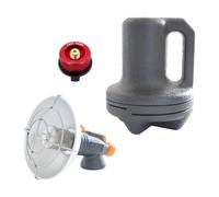 NUEAYMS Stufa trasportabile a idrocarburi per spedizioni nella Selvaggia Tenda compatta Riscaldamento Risposta con inclinazione Sicurezza Sicurezza efficienza energetica Stufa trasportabile Verde