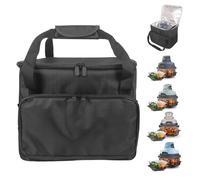 NUENSS-ROR Borsa da trasporto per friggitrice ad aria Ninja Crispi FN101, borsa da viaggio portatile per friggitrice ad aria Ninja, friggitrice ad aria impermeabile, con fodera in alluminio