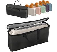 NUENSS-ROR Borsa da trasporto per tostapane Bella a 2 fette, portatile, da viaggio, per esterni, impermeabile, resistente al calore, 2 fette, con fodera in alluminio