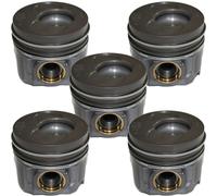 NÜRAL 5x Pistone Set Pistoni Adatto A per Ford Ranger Tke 3.2 TDCI 4x4 Transit