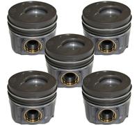 NÜRAL 5x Pistone Set Pistoni per Mercedes Ssangyong T1 Pritsche/Telaio 601