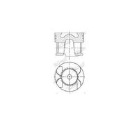NÜRAL 87-422400-10 Pistone motore per TOYOTA LAND CRUISER (KDJ12, GRJ12)