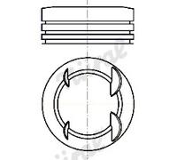 Pistone motore 87-450400-10 NÜRAL per DACIA RENAULT MERCEDES-BENZ NISSAN