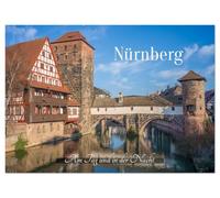 Nürnberg - Am Tag und in der Nacht (Wandkalender 2026 DIN A4 quer), CALVENDO Monatskalender: Entdecken Sie die faszinierende Gegenüberstellung der ... und in stimmungsvollen Nachtaufnahmen.