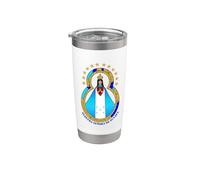 Nuestra Señora de Suyapa Patrona de Honduras Bicchiere termico in acciaio inox doppia parete