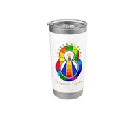 Nuestra Señora de Suyapa Patrona de Honduras Bicchiere termico in acciaio inox doppia parete