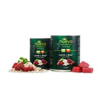 Nuevo Cibo per cani SENIOR in lattina agnello e manzo con fiocchi di avena 400gr