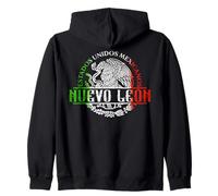 Nuevo León México Souvenir Chingon Mexican Pride Vacation Felpa con Cappuccio