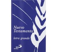 Nuevo testamento. Letra grande. Plástico