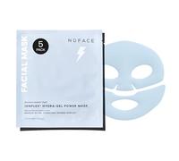 NuFACE IonPlex Hydra-Gel Power Mask - Maschera facciale coreana idrogel per aiutare a migliorare l'idratazione, levigare le linee sottili e migliorare i risultati microcorrenti, rivela un bagliore