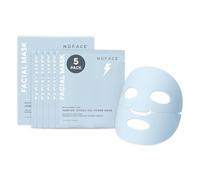 NuFACE IonPlex Hydra-Gel Power Mask - Maschera facciale coreana idrogel per aiutare a migliorare l'idratazione, levigare le linee sottili e migliorare i risultati microcorrenti, rivela un bagliore
