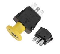 NuFlySic Interruttore PTO frizione 8 terminali per Scag per Murray per AYP per Husqvarna Compatibile con 481687, 483957, 94927MA, 6201316MA, 146283, 140404, 430-433, 532140404, 1716332SM , 10 A. MP,