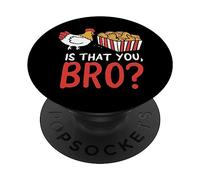 Nug Life - Funny Chicken - Sei quel fratello? Scherzo PopSockets PopGrip Adesivo