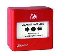 Nugelec NUG30317 Allarme antincendio, Rosso
