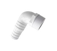 NUHFUFA 1 adattatore per tubo a gomito da 3,8 cm a 90 gradi, compatibile con Hayward SPX1105Z3/SPX1105Z4/SPX1091Z7 connettore per pompa piscina fuori terra, filtro, skimmer