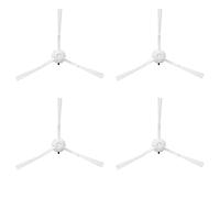 NUHFUFA 4 Spazzole Laterali Bianco Robot Aspirapolvere Parti di Ricambio Compatibile per EVA SDJ06RM Spazzatrice Accessori