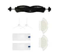 NUHFUFA 7 PZ Robot Aspirapolvere Accessori per Tefal Rowenta X-plorer Serie 75 RG7687, Spazzola Principale/2 Spazzola Laterale/2 Panni / 2 Filtri