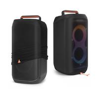 NUHFUFA Custodia morbida protettiva per JBL PARTYBOX 130/120, Nero | Custodia protettiva in nylon con cordino di chiusura, resistente alla polvere e ai graffi, per JBL PARTYBOX 120/130