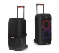 NUHFUFA Custodia morbida protettiva per JBL PartyBox 330/320/310, Nero | Custodia protettiva in nylon con cordino di chiusura, antipolvere, per JBL PARTYBOX 310/320/330