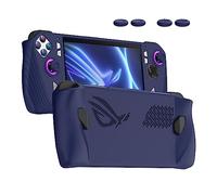 NUHFUFA Custodia protettiva per ASUS Rog Ally 7" Handheld 2023, custodia protettiva in silicone con tappi per pulsanti antigraffio e comode impugnature (blu)
