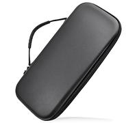 NUHFUFA Custodia protettiva portatile compatibile con Asus Rog Ally/Steam Deck/Switch, custodia rigida portatile antiurto, adatta per 10 giochi (nero)