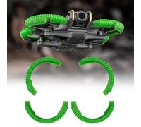 NUHFUFA Protezione per elica per drone Avata 2, anelli fluorescenti anti-collisione, accessori compatibili con DJI FPV AVATA 2 (verde)
